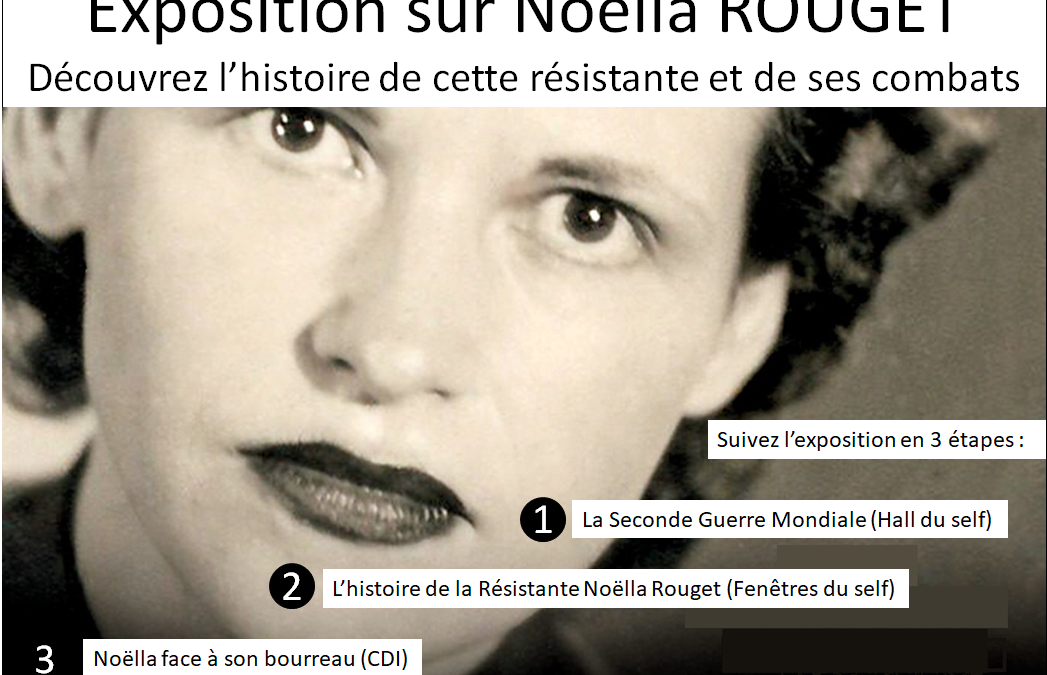 Exposition sur la vie de la résistante Noëlla Rouget