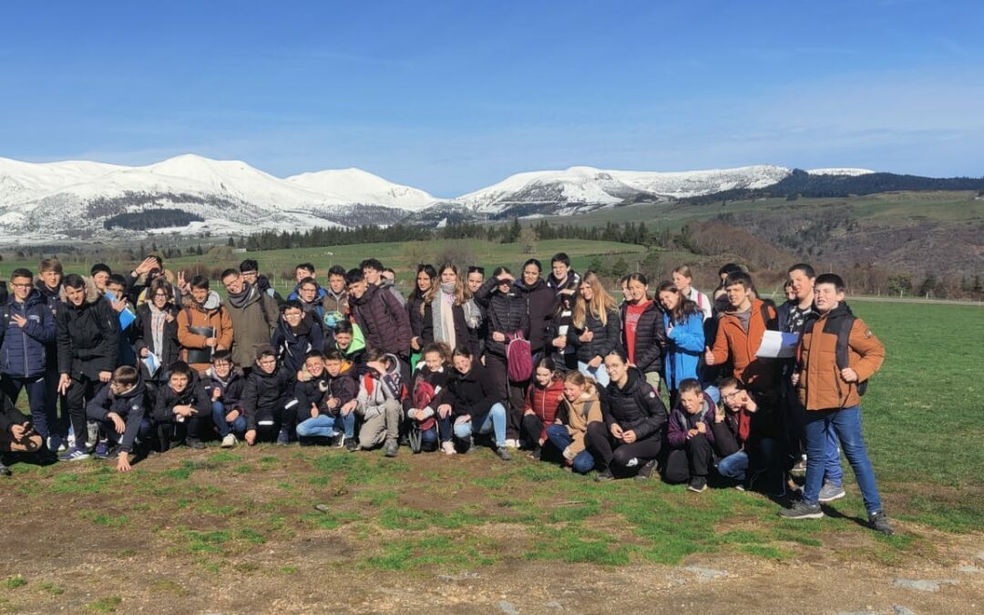 Voyage des cinquièmes en Auvergne