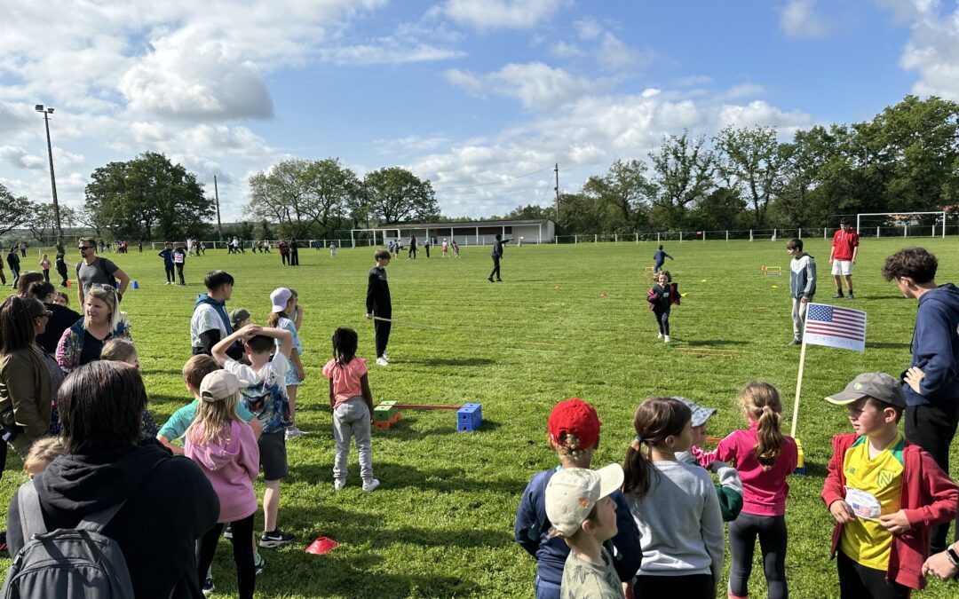 Journée olympique avec les écoles du secteur