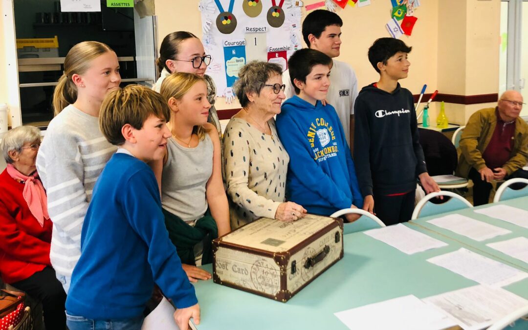 Quand les 3èmes deviennent les écrivains publics des seniors du Chambord doublé du palmarès de la dictée du Certif’ !